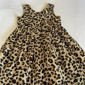 Janie and Jack Leopard Girls Dress